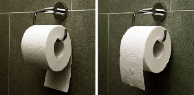 Způsob, jakým věšíte toaletní papír ukazuje, jaká je vaše osobnost! Věšíte jej zevnitř ven nebo zvnější dovnitř?